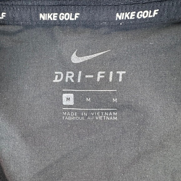 Nike Dry Core 1/2-Zip Cover-Up US Open Pebble Beach Golf Pullover‎ Men's M Black - Picture 4 of 14